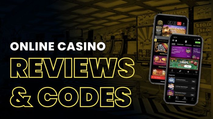 Online casino, gold banner with button, welcome bonus, neon Casino slot ...